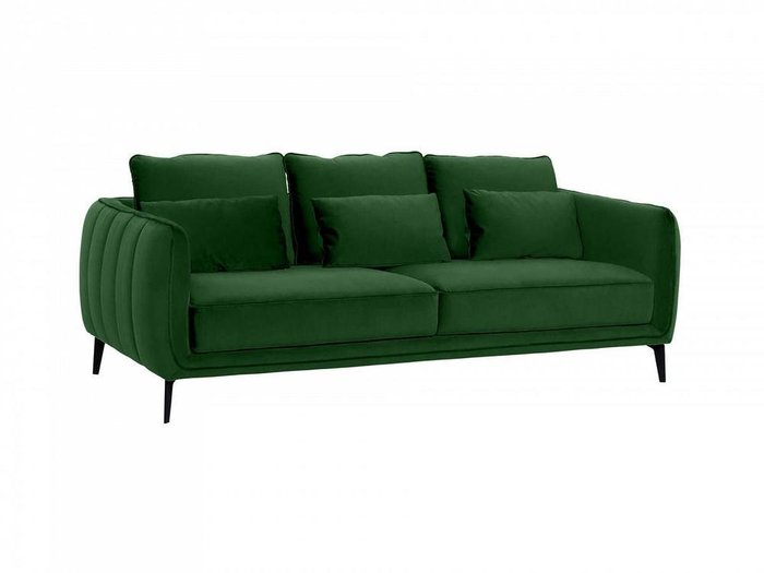 Диван Amsterdam зеленого цвета - купить Прямые диваны по цене 87900.0