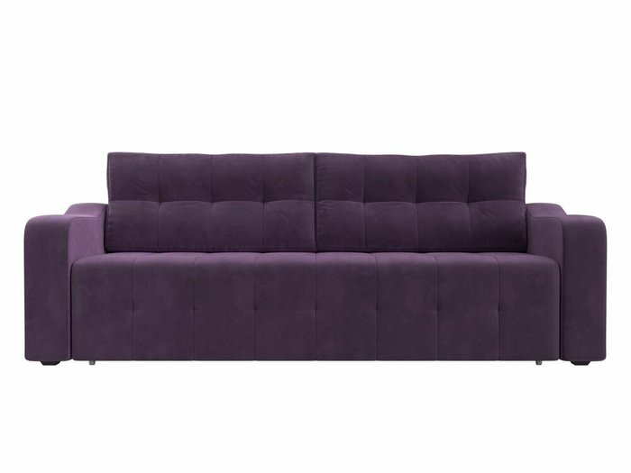 Прямой диван-кровать Лиссабон сиреневого цвета - купить Прямые диваны по цене 45999.0