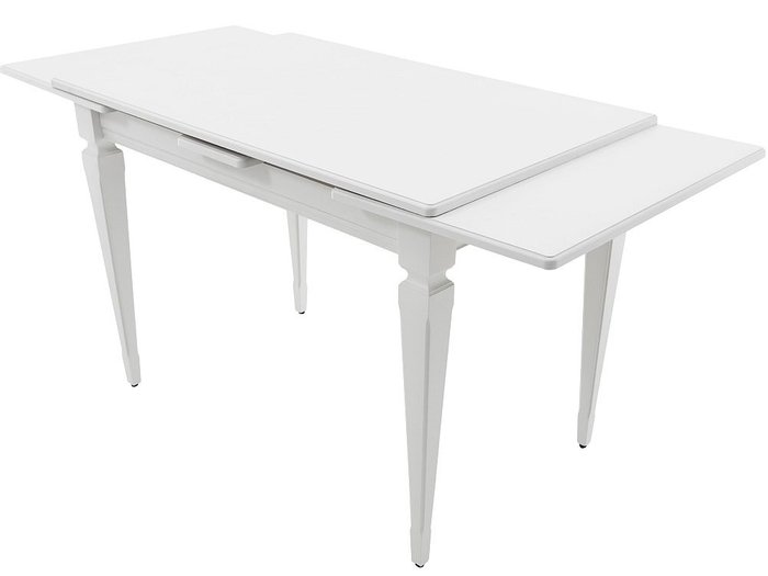 Стол раздвижной Греция белого цвета - лучшие Обеденные столы в INMYROOM