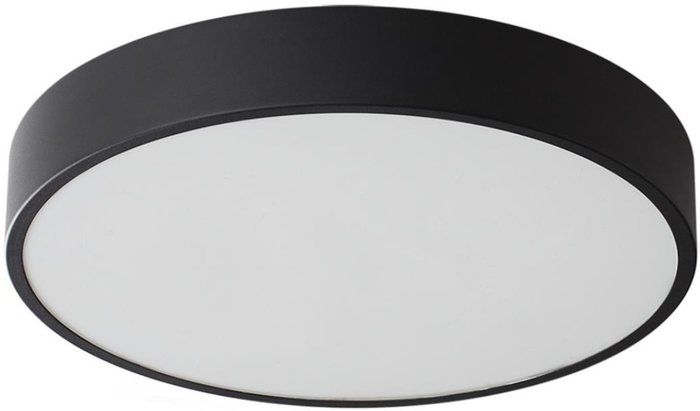 Потолочный светильник круглый Sonex Quasar 7758/36L металл/акрил/черный LED 30Вт+6Вт(подсветка) 4000K D400 Потолочный светильник круглый Sonex Quasar 7758/36L металл/акрил/черный LED 30Вт+6Вт(подсветка) 4000K D400