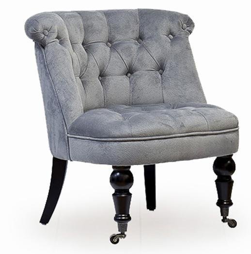 Кресло Мока Bouji Chair дизайн 15 серого цвета