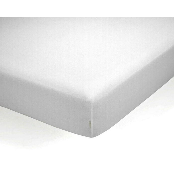 Подогнанная Нижняя Простыня Alexandra House Living QUTUN Белый 140 x 1 x 200 см - купить Простыни по цене 8010.0