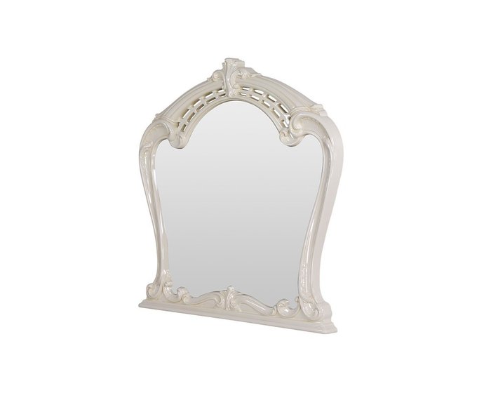 Зеркало настенное Роза бежевого цвета - лучшие Настенные зеркала в INMYROOM