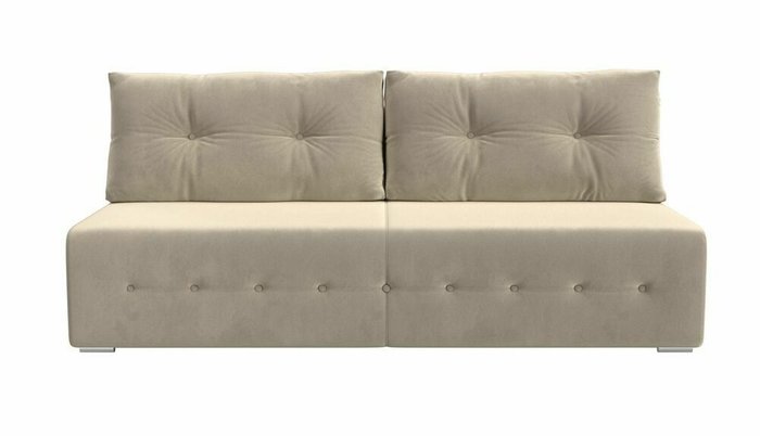 Прямой диван-кровать Лондон бежевого цвета - купить Прямые диваны по цене 29999.0