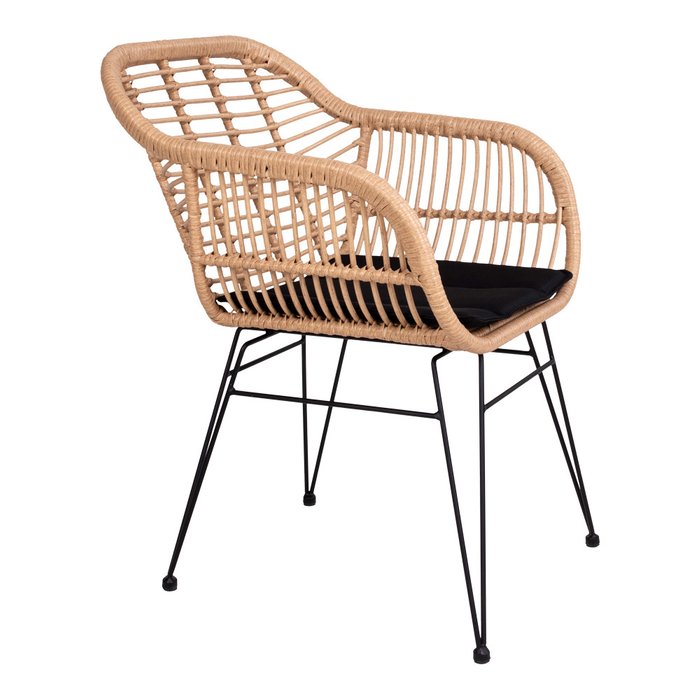 Кресло Trieste на стальных ножках c подушкой  - купить Садовые кресла по цене 18200.0