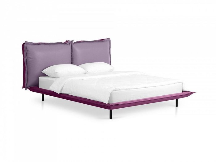 Кровать Barcelona 160х200 пурпурно-сиреневого цвета - купить Кровати для спальни по цене 109800.0