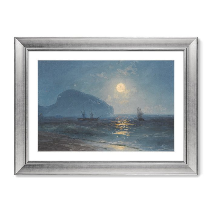Репродукция картины Лунная ночь 1899 г. - купить Картины по цене 16299.0