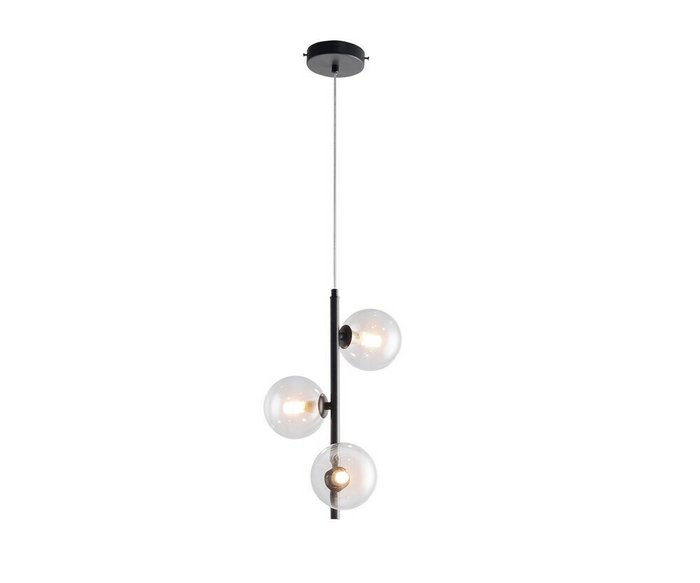 Люстра Иона черный d20 G9 3*5W (4000K) (Led лампы в комплекте 4000К) Люстра Иона черный d20 G9 3*5W (4000K) (Led лампы в комплекте 4000К)
