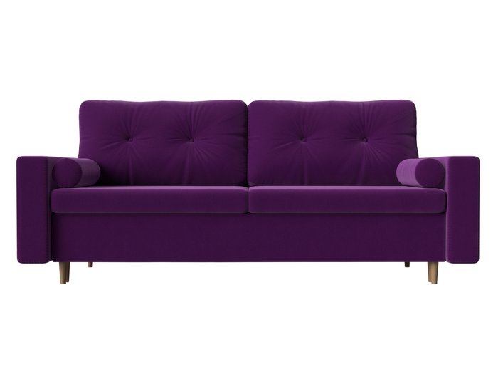Прямой диван-кровать Белфаст фиолетового цвета (тик-так) - купить Прямые диваны по цене 43999.0