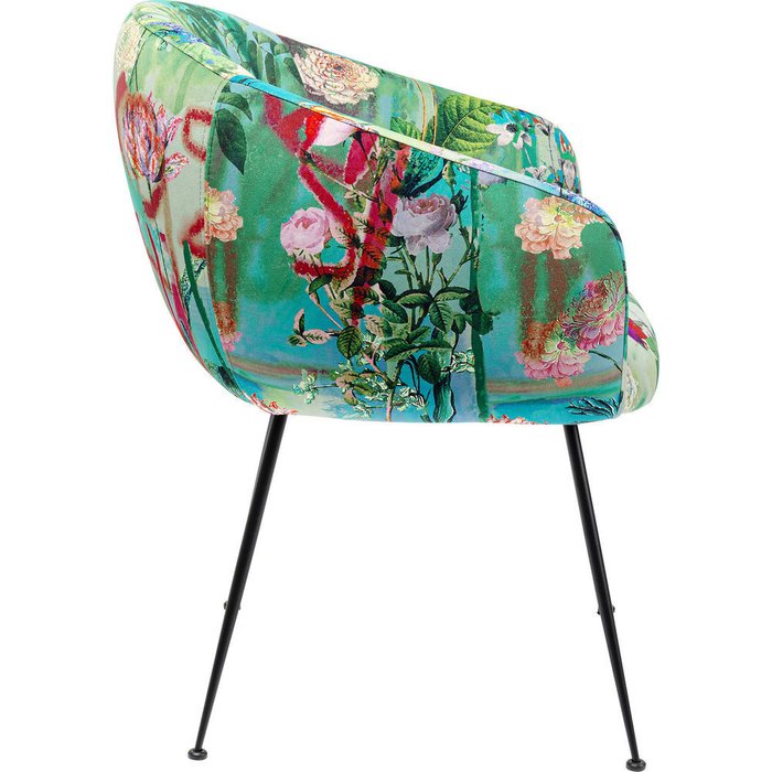 Стул мягкий Asian Garden с подлокотниками   - лучшие Обеденные стулья в INMYROOM