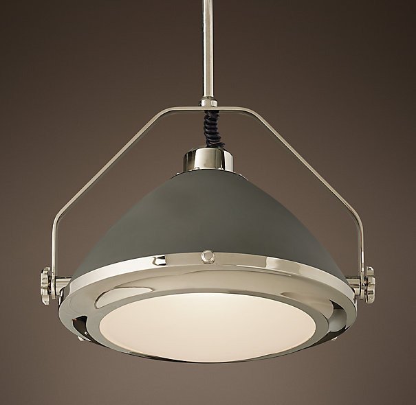 Потолочная лампа Grey enamel Потолочная лампа Grey enamel