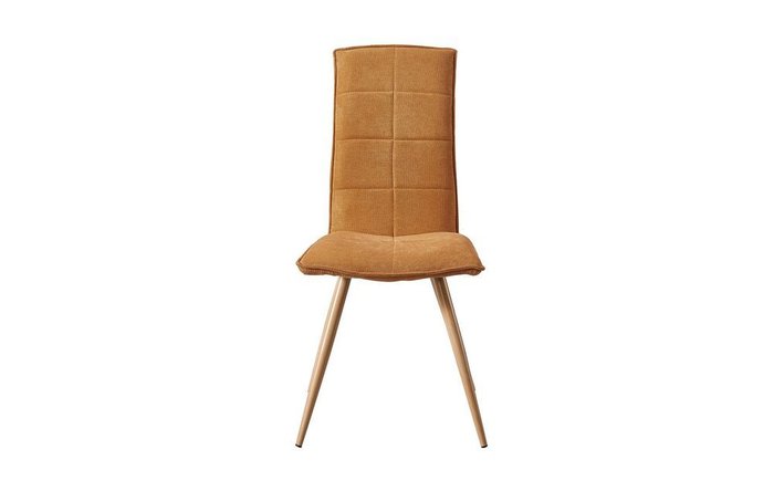 Обеденный стул Аполо желтого цвета - купить Обеденные стулья по цене 5400.0