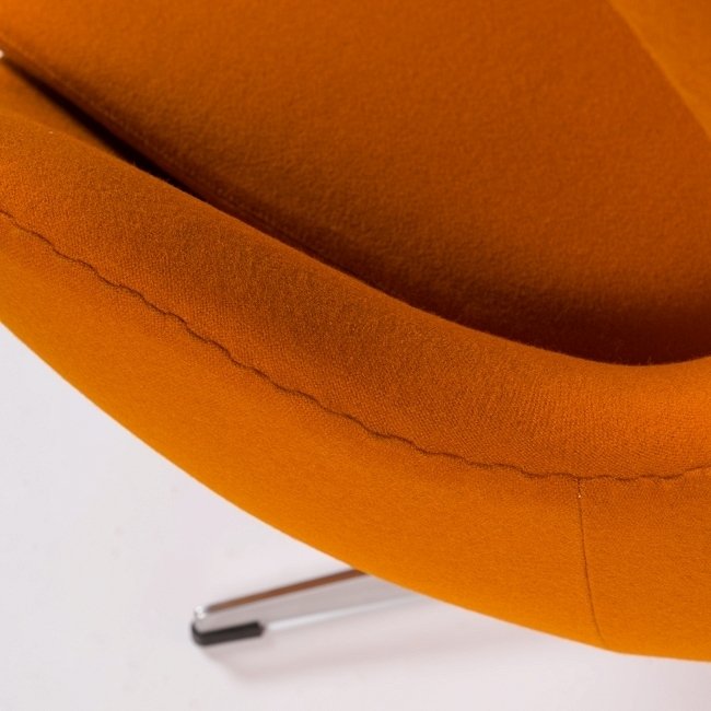 Кресло Egg оранжевое - лучшие Интерьерные кресла в INMYROOM