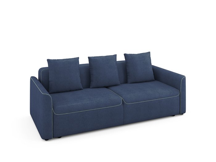 Диван раскладной Erding синего цвета - лучшие Прямые диваны в INMYROOM