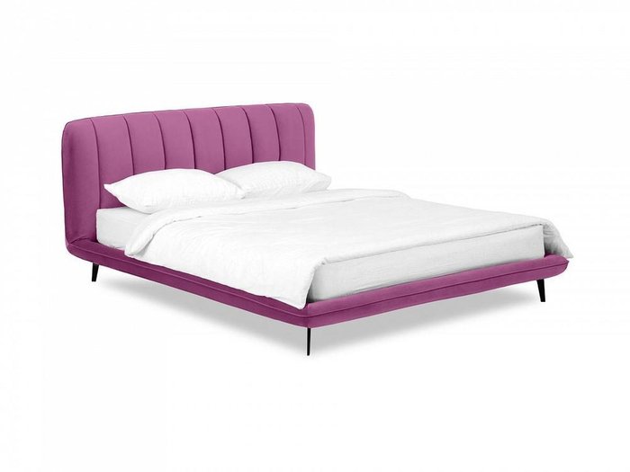 Кровать Amsterdam 160х200 фиолетового цвета - купить Кровати для спальни по цене 64980.0
