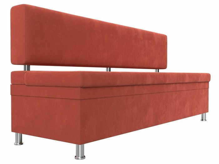Прямой диван Стайл кораллового цвета - лучшие Прямые диваны в INMYROOM