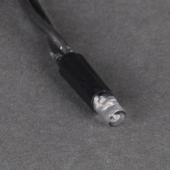 A-020 LED WW/W FLASH светодиодная "бахрома" 3x0.6м 140LED черный провод влагозащ., морозостойкий - лучшие Гирлянды в INMYROOM