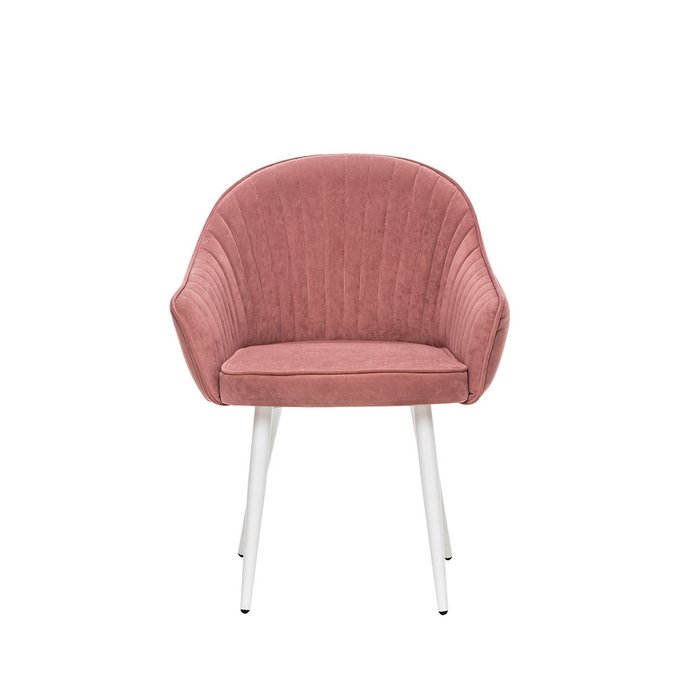 Стул с подлокотниками Вайд персикового цвета - купить Обеденные стулья по цене 10560.0