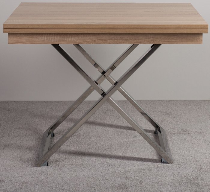 Стол-трансформер Cross D89 цвета сонома  - купить Обеденные столы по цене 32990.0