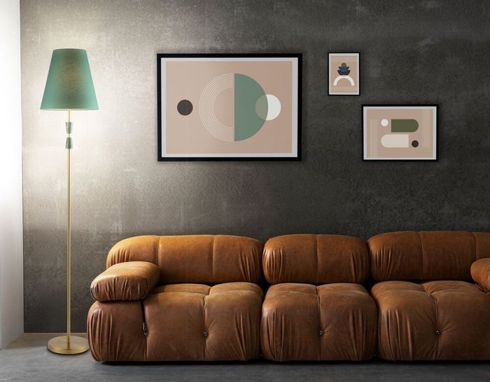 Торшер Classic LH75059 (ткань, цвет зеленый) - купить Торшеры по цене 16990 Торшер Classic LH75059 (ткань, цвет зеленый) - купить Торшеры по цене 16990