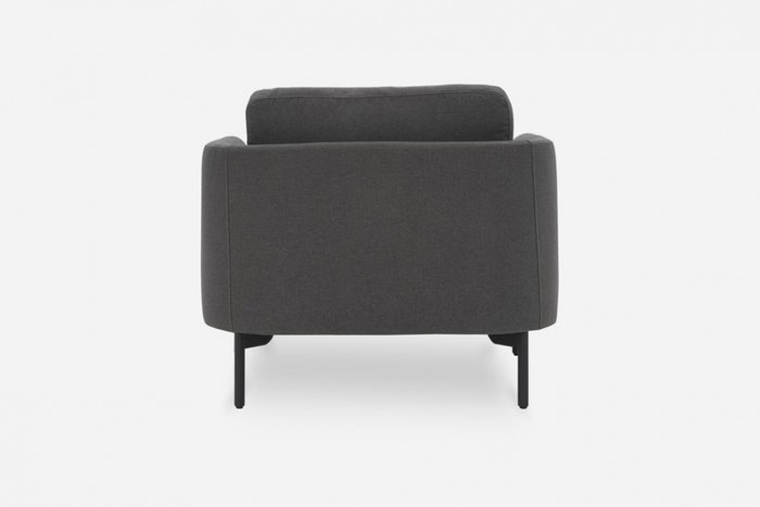 Кресло Глицинин серого цвета - лучшие Интерьерные кресла в INMYROOM
