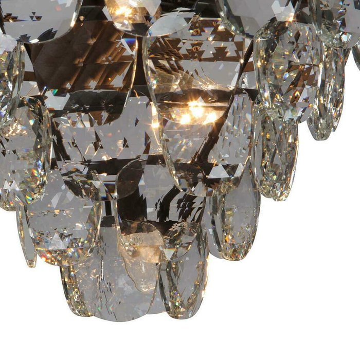 Подвесная люстра из металла и стекла  - купить Подвесные люстры по цене 22862.0