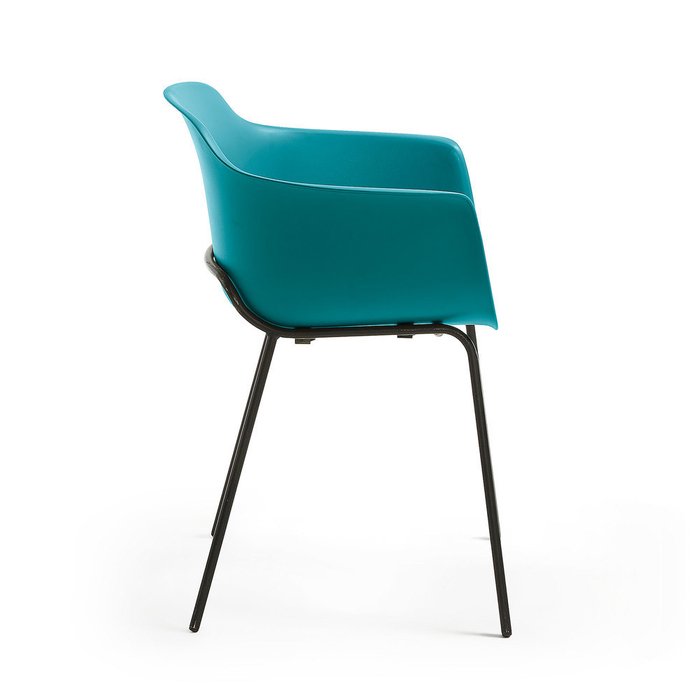Стул Khasumi из высококачественного пластика синего цвета - купить Обеденные стулья по цене 17990.0