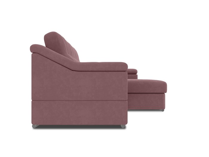 Угловой диван-кровать Liverpol темно-розового цвета - лучшие Угловые диваны в INMYROOM