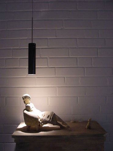 Подвесной светильник Catellani & Smith LUCENERA с плафоном из термостойкого карбона - лучшие Подвесные светильники в INMYROOM