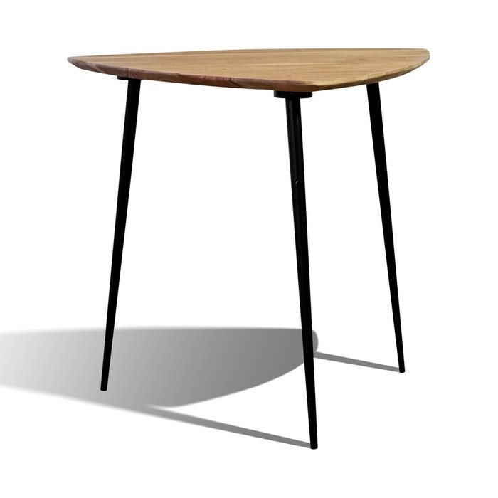 Комплект из двух столов коричневого цвета - купить Кофейные столики по цене 10900.0