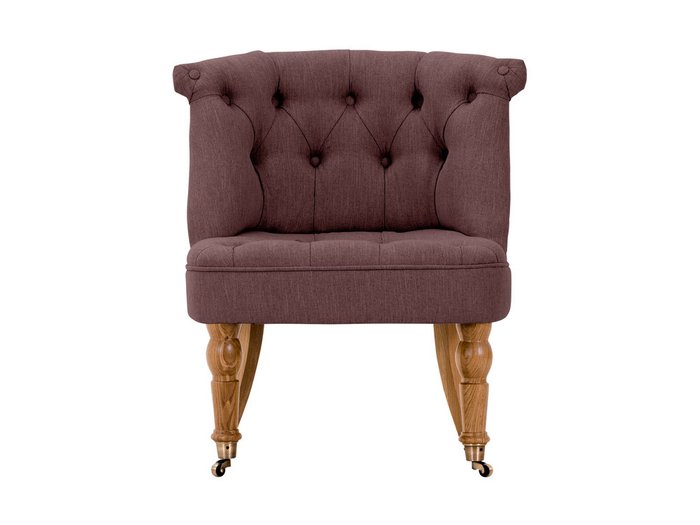 Кресло Visconte коричневого цвета