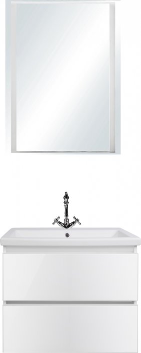 Настенное зеркало Прованс 60х80 с подсветкой - купить Настенные зеркала по цене 9000.0