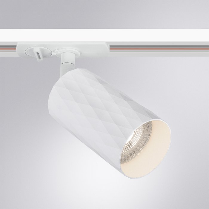 Трековый светильник Arte Lamp FANG A5560PL-1WH - купить Трековые светильники по цене 1030.0 Трековый светильник Arte Lamp FANG A5560PL-1WH - купить Трековые светильники по цене 1030.0