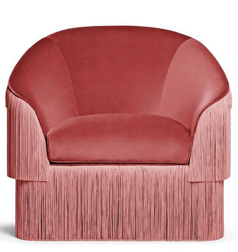 Кресло Munna розового цвета - купить Интерьерные кресла по цене 72000.0