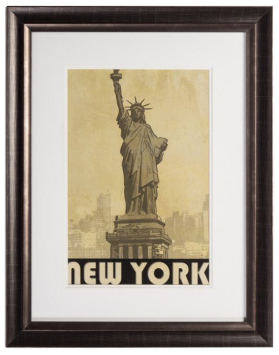 Постер с паспарту в раме "New York "