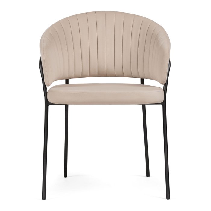 Стул Лео бежевого цвета  - купить Обеденные стулья по цене 5990.0