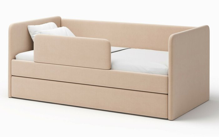 Кровать Jenny 80х160 цвета латте с матрасом