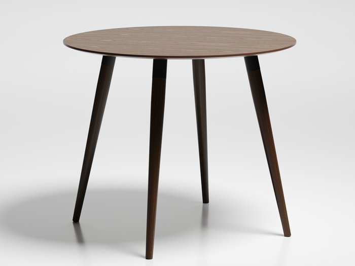 Обеденный стол Bruno S темно-коричневого цвета