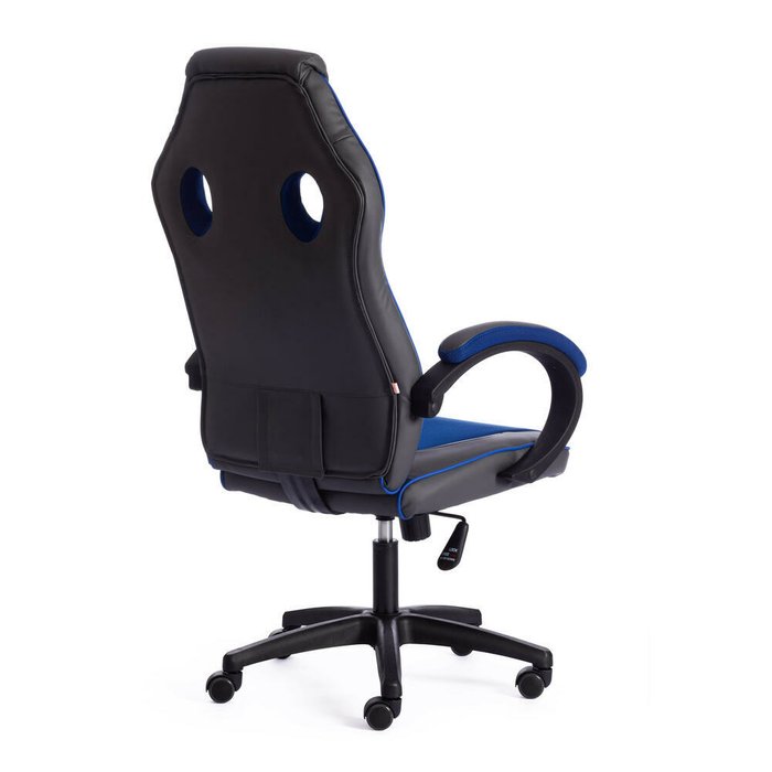 Игровое кресло Racer GT серо-синего цвета - лучшие Офисные кресла в INMYROOM