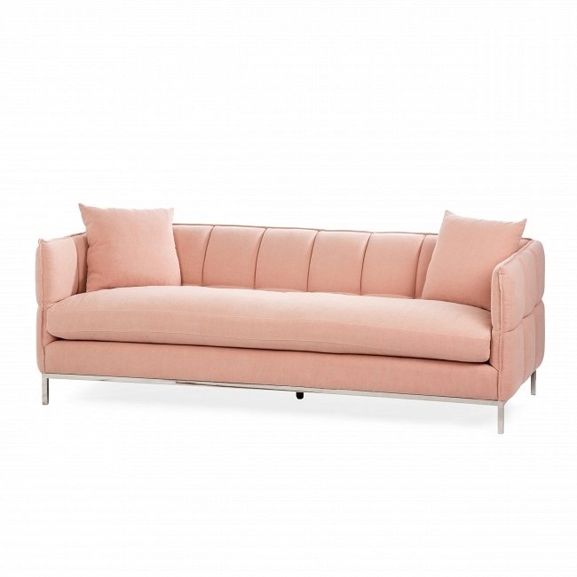 Диван Casper Sofa розового цвета