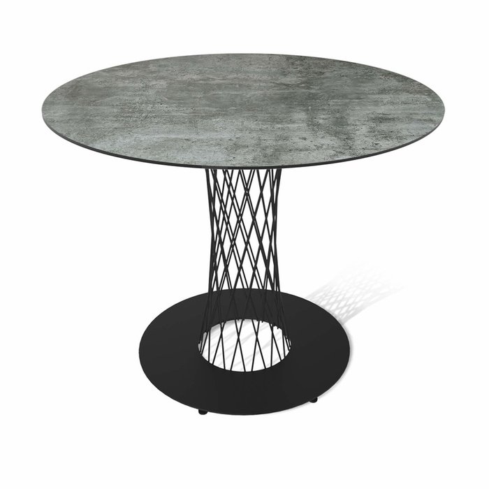 Обеденный стол Interlacing серого цвета