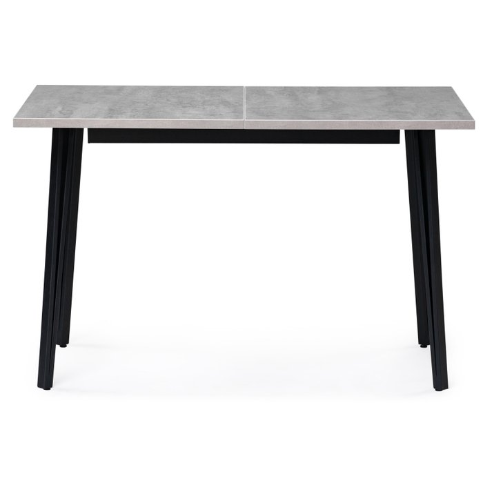 Раздвижной обеденный стол Денвер Лофт серого цвета - купить Обеденные столы по цене 11460.0