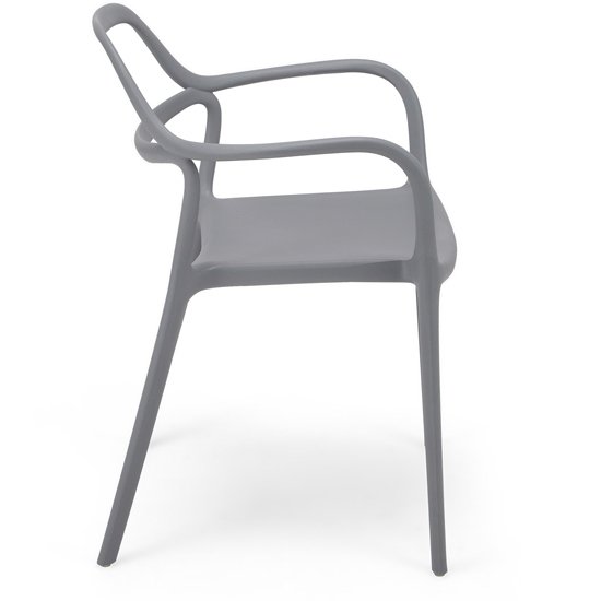 Стул Dali серого цвета - лучшие Обеденные стулья в INMYROOM
