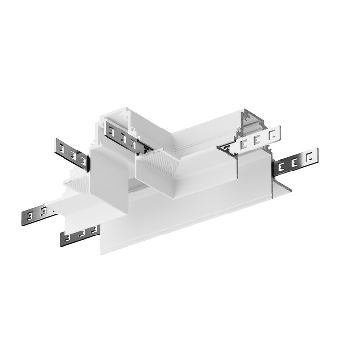 Комплектующие для встраиваемой трековой системы Technical TRA010CT-42W Accessories for tracks Gravity Магнитная трековая система 35мм GRAVITY Комплектующие для встраиваемой трековой системы Technical TRA010CT-42W Accessories for tracks Gravity Магнитная трековая система 35мм GRAVITY