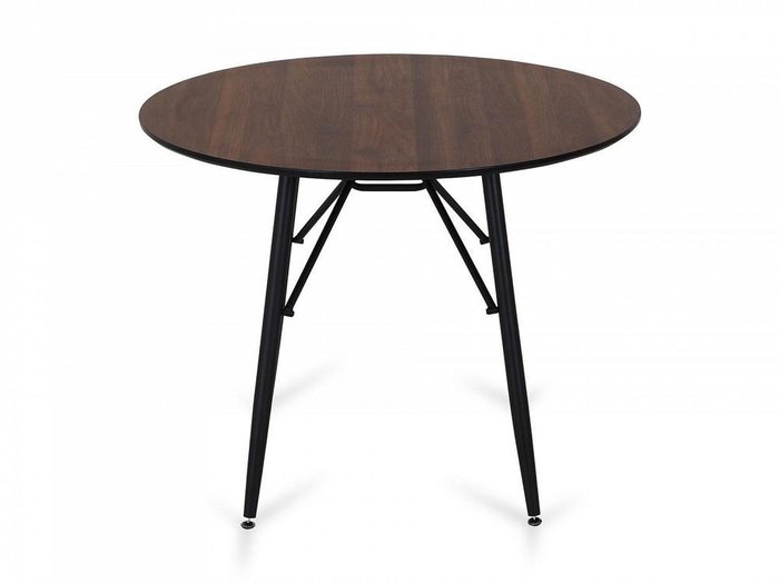 Обеденный стол Tootsy со столешницей темно-коричневого цвета  - купить Обеденные столы по цене 15900.0