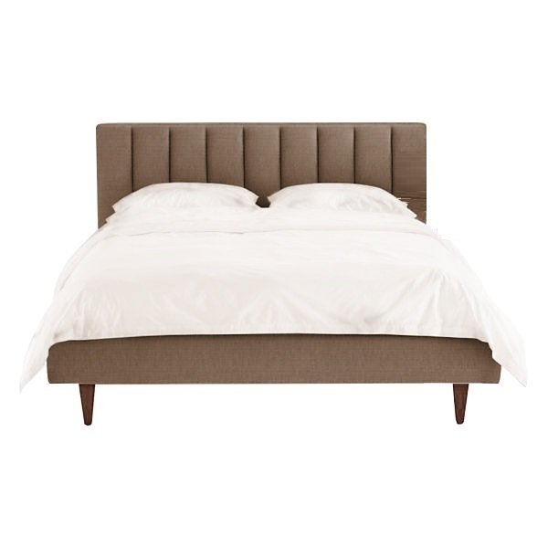 Кровать Клэр 160х200 коричневого цвета