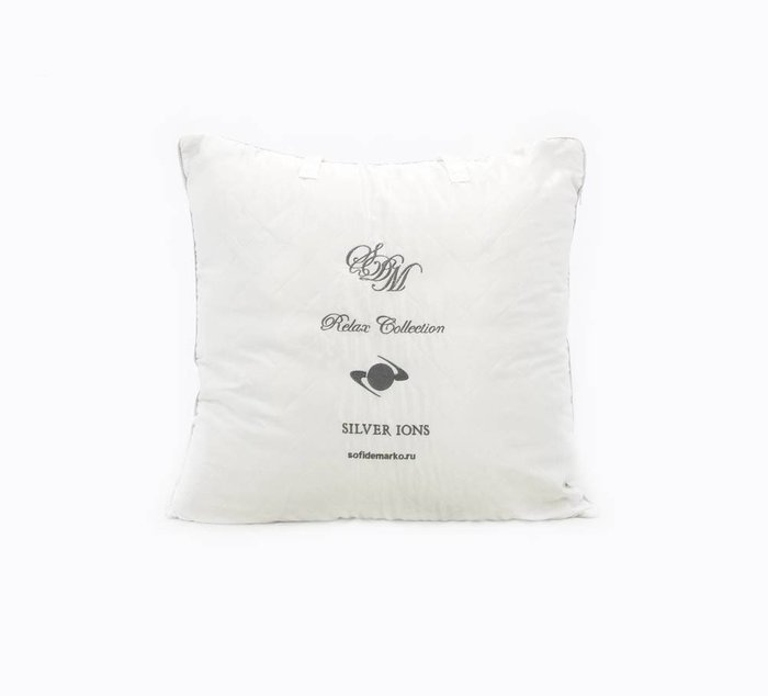 Подушка Silver Ions 70х70 белого цвета - купить Подушки для сна по цене 4179.0