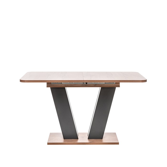 Обеденный раздвижной стол Тайп коричневого цвета - купить Обеденные столы по цене 16320.0
