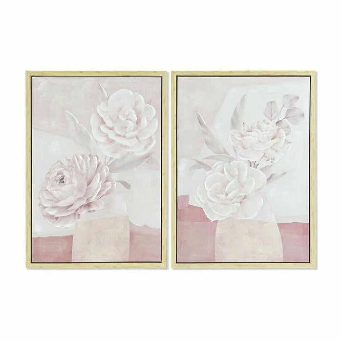 Картина Ваза для цветов 50 x 4 x 70 cm Скандинавский (2 штук)