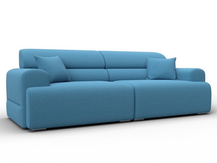 Диван Лига-109 голубого цвета